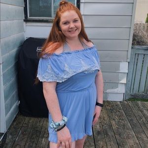 off the shoulder romper